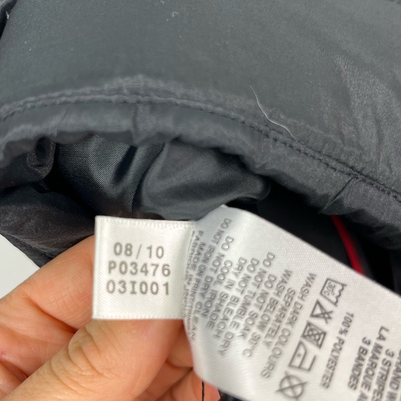 Adidas Black Puffer Vest Sz S - Picture 7 of 8